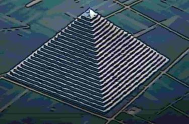 地球の至る所に巨大なピラミッドがある